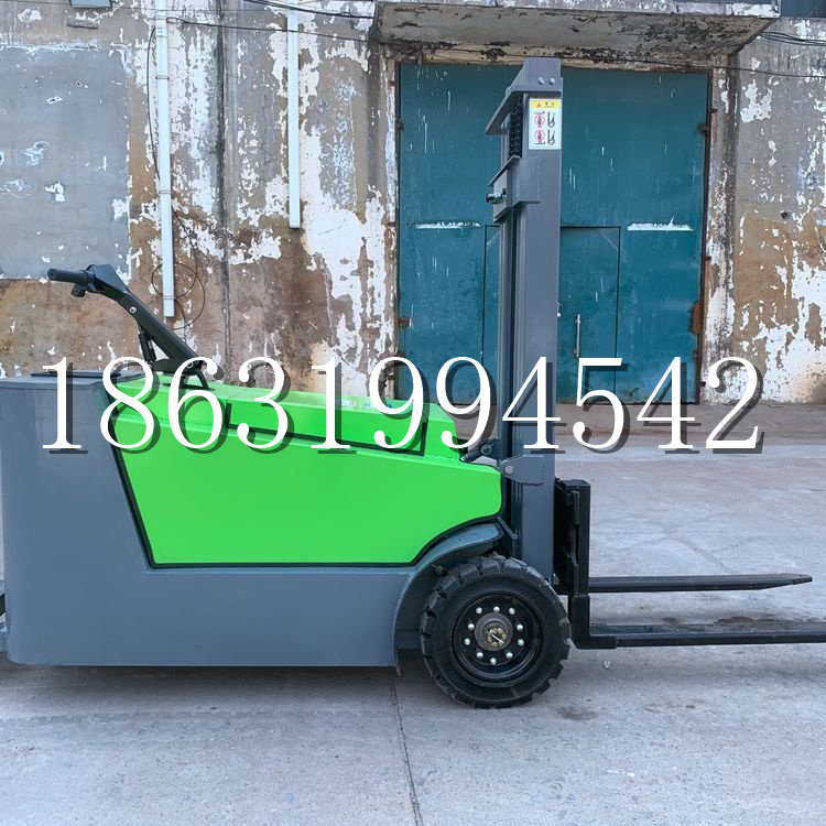 阿合奇县小型电动叉车1吨2吨步行站驾式电瓶堆高充电装卸车液压升降车铲车